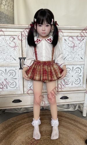 UTDOLLS Cici 109 см реалистичная мини-кукла TPE (мягкая силиконовая голова цвета слоновой кости)