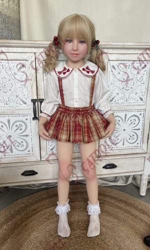 UTDOLLS Оксана 109 см реалистичная мини-кукла из термопластичного эластомера (мягкая силиконовая голова)