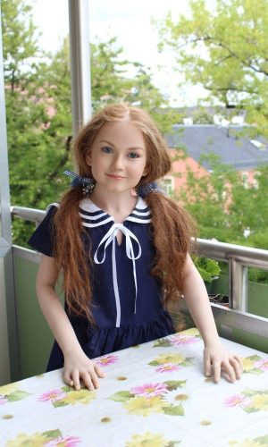 UTDOLLS Алиса 126 см (тело из термопластичного эластомера + голова из твердого силикона) Фото покупателей