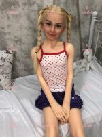 UTDOLLS 146CM A-CUP Alisa (тело из термопластичного эластомера с твердой силиконовой головкой)