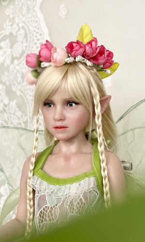 UTDOLLS 60 см Саша силиконовая реалистичная мини-кукла (ухо эльфа)