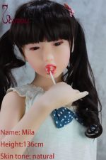 Миниатюрная кукла Мила UTDOLLS 136 см