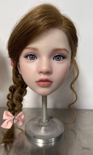 UTDOLLS Milana Твердая силиконовая голова